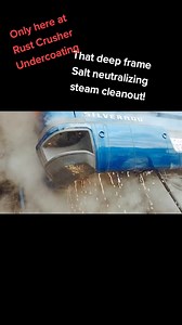 Nothing like a steam salt neutralizing clean out! #Rustcrusher #detailing #rochesterny #trendingreels #Rustcrusher #trending #fyp #rochesterny #fypシ | Rust Crusher Undercoating and Detailing, LLC