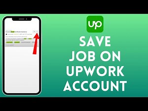 How to Save Job on Upwork 2024 | Upwork Tutorial
