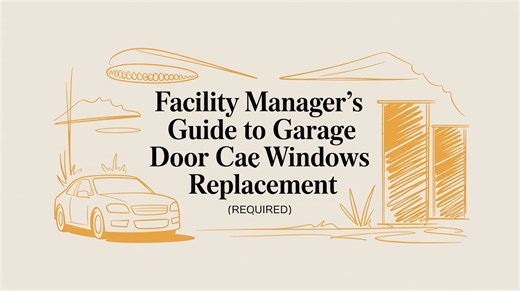 Facility Manager's Guide to Garage Door Windows Replacement
