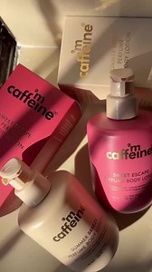 2.7M views · 534 reactions | Did someone say Perfume in a Lotion?  Yes!! mCaffeine’s 2-in-1 Perfume Body Lotions deeply nourishes & makes you smell like a million bucks勺懶 Comes in 2 Fragrances: 勺Sweet Escape for perfect vanilla, fruity, floral, sweet notes 懶Summer Breeze for aqua notes that make you smell like an ocean Shop Now  #mCaffeine | MCaffeine | Facebook