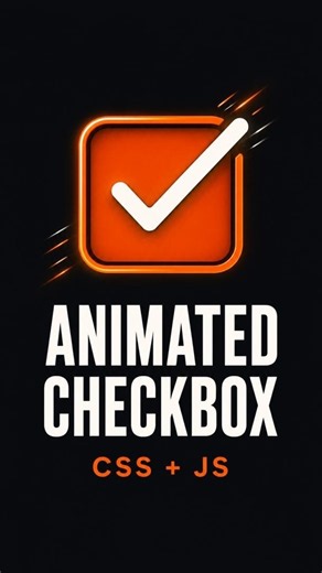 Custom Animated Checkbox with CSS and JavaScript (Draw Effect) | PixelForge Studio