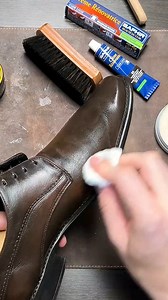 What's The BEST Way To Shine Brown Leather Shoes | Clean shoes