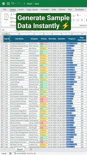 Excel RANDARRAY Function | Generate Practice Data Instantly
