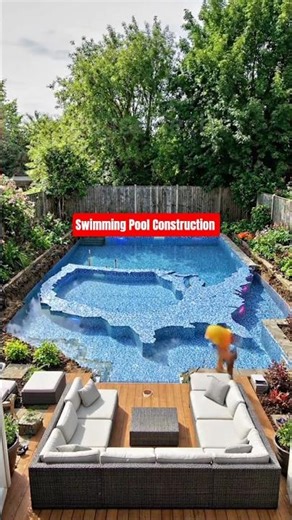 USA Swimming Pool Construction Timelapse Video