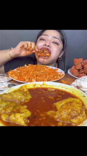 🥵🔥 Massive Chicken Leg Attack! Spicy Rice & Lal Egg Curry Mukbang 🤯🍗#mukbang