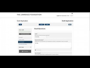 Common Grant Application