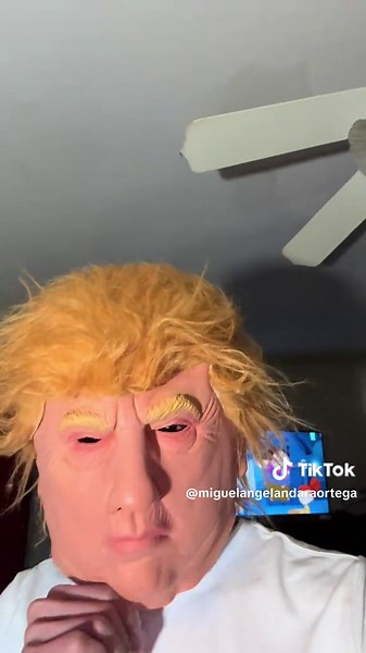 Funny Donald Trump Mask for Halloween Party and Cosplay