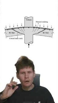 Why Is This Concrete Thicker Around Columns? #structuralengineering #engineering