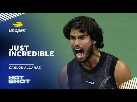 Carlos Alcaraz Wins INCREDIBLE Point! | 2026 US Open