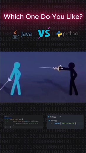 ☠️Python vs java" #programming #java #python