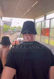 02.05.2025, Pogoń Szczecin - Legia Warszawa, Large group of fans of Feyenoord Rotterdam🇳🇱 and BFC Dynamo🇩🇪 support Pogoń Szczecin🇵🇱 in the cup final, click for online photos, video here: https://hooligans.cz/2025/05/01/pogon-szczecin-legia-warszawa-02-05-2025/ | Hooligans.cz