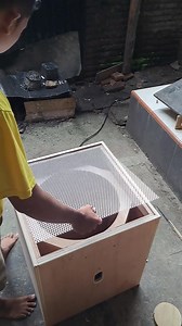 5.7K views · 34 reactions | Speaker grill | DIY #tutorial #satisfying #speaker #resourceful #speakers #diyprojects #viralvideochallenge #satisfyingvideos #soundsystem #event #DIYProjects #TrendingNow | RMC Sounds | Facebook