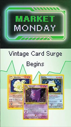 Vintage Pokemon Cards Exploding 20-30%— Record Setting Card Sale Catalyst Incoming??