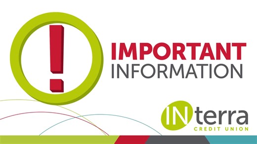 IMPORTANT FRAUD ALERT 🚨 If you receive an unexpected call, text or email asking for personal or financial account information, PROTECT YOURSELF by hanging up or deleting the text/email without responding. STOP and THINK: DON’T CLICK THE LINK! Learn more here: https://www.interracu.com/tools-you-can-use/security Please hang up and call our Contact Center at 574.534.2506 to be sure you are speaking with Interra. | Interra Credit Union