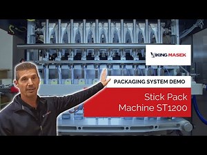 Packaging machine walkthrough: Stick pack machine ST1200