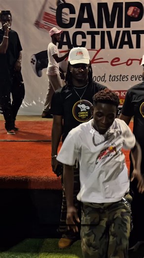 Danny GFC from DWP on the dance floor w some iconic dance moves at the Check Check City Campus Activation happening LIVE inside Brunei Sports Complex, KNUST! Energy on a different level! #ghanamadeit01 #checkcheckcity #dannygfc #dwp #blowthisup FOLLOW ME FOR MORE UPDATES! | Nicholas Fofie Cobbold