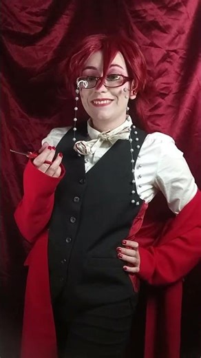 Grell running with scissors #grellsutcliff #grell