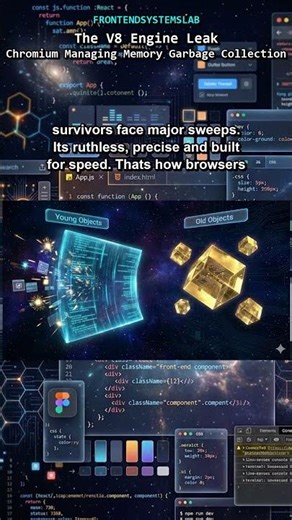 The V8 Engine Leak_Chromium Managing Memory Garbage Collection #coding #programming #ai