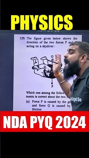 NDA PHYSICS 2025 Preparation | NDA PYQs | NDA 2025 | NDAGAT #nda #ndagat #nda2025 #ndapreparation