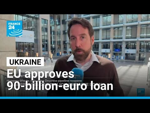 Unblocked EU loan provides relief to Ukraine's strained finances • FRANCE 24 English