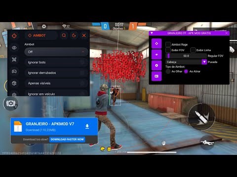 MOD MENU FREE FIRE!!🤪PAINEL FFH4X AIMBOT PURO ANDROID/IOS XIT PARA MOBILE FF💎ANT BAN E ANT BLACKLIST