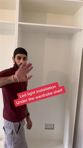 Closet LED Light Installation Guide