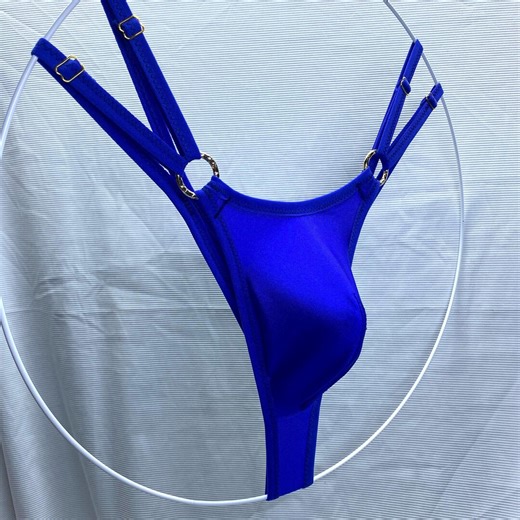 Mens Pouch Swimsuit, Mens Swim Thong: Spandex Bikini, Sissy Panty Adjustable Pouch - Etsy