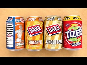 IRN-BRU Ginger-Beer TiZER BARR-Pineapple