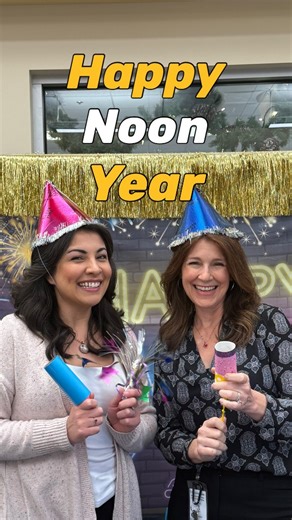 🎊 Celebrate the holidays and countdown the new year! 🎉 Noon Years Eve at Central Library, 12 p.m. 🎉 Haskett’s Holiday Party at Haskett Branch, 12 p.m. #apl #noonyear #cityofanaheim | Anaheim Public Library