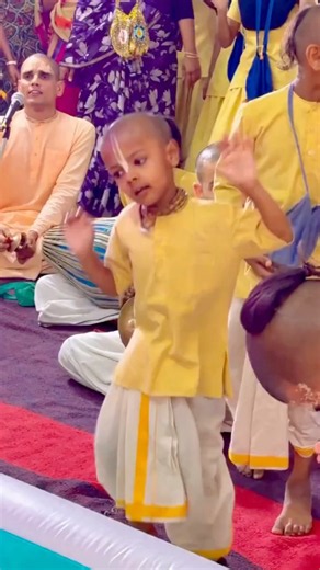 Divine Child Bhakti ISKCON Maha Mantra Kirtan 🌸 Hare Krishna Hare Rama | Peace & Healing🙏