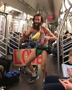 3.6M views · 10K reactions | He's back!! This guy would brighten up any commute.  via Matthew Silver / New York Nico | The Hook | Facebook