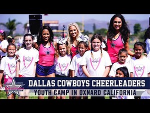 Dallas Cowboys Cheerleaders Lead Youth Camp In Oxnard California | Dallas Cowboys 2019