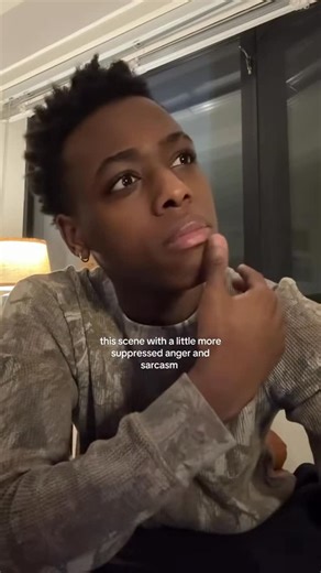 Xavier on Instagram: "crazy what different emotions can do to a scene #fyp #acting #explorepage #viral"