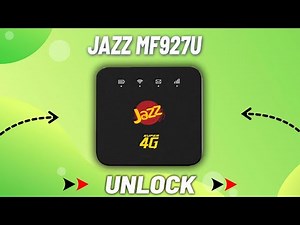 Jazz MF927u Unlock | How To Unlock Jazz MF927u Device All Network Sim | Zte MF927u Unlock 2024