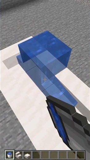 INDESTRUCTIBLE WALLS AND FLOORS IN MINECRAFT! #minecraft #minecraftshorts #shorts