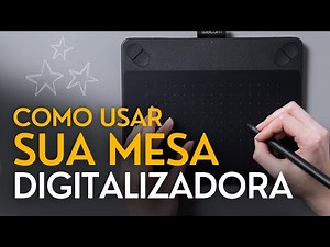 Como DOMINAR a MESA DIGITALIZADORA ou melhorar o seu traço nela!