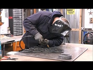 Welding Project making a Decorative Horseshoe Christmas Tree