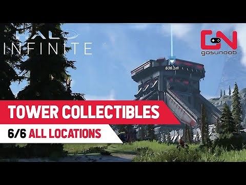 The TOWER ALL COLLECTIBLES Locations Halo Infinite
