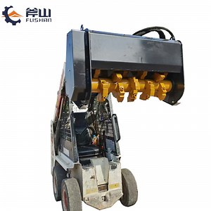 [Hot Item] Land Clearing Tree Mulching Head Mini Skidsteer Forestry Excavator Mulcher Attachment