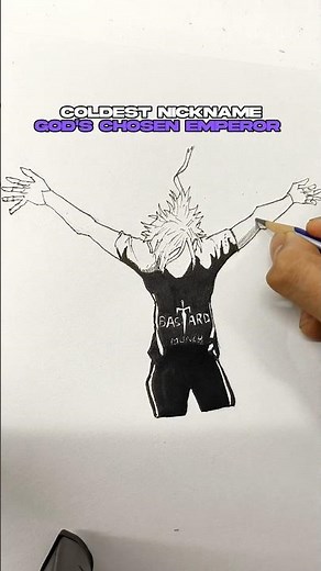 Kaiser goal celebration pose #art #bluelock