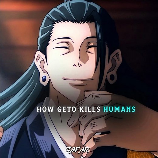 「 How geto kill curses and humans 💀」- Jujutsu kaisen #geto