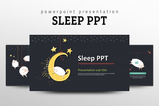 Sleep PPT, a Presentation Template by GoodPello
