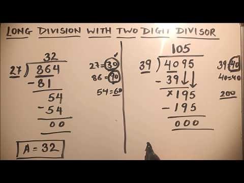 long division with bigger numbers