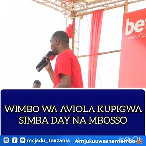 Mbosso Kutumbuiza Simba Day #mjukuuwashentembo | Mcjadu Tanzania