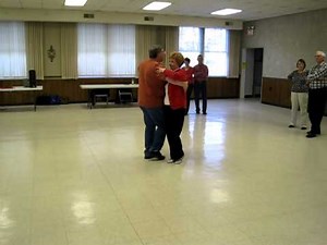 ROUND DANCE WALTZ STEPS - DEVELOPE' AND OUTSIDE SWIVEL