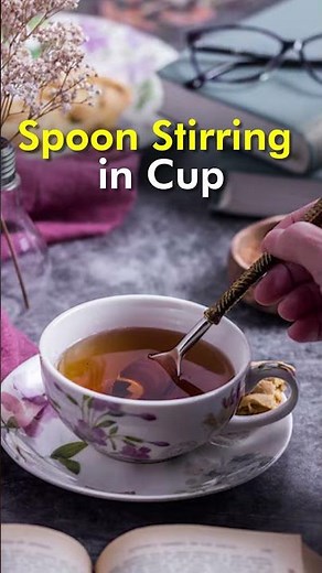 Spoon Stirring in Cup Sound | Realistic Foley Sound Effect (High Quality)