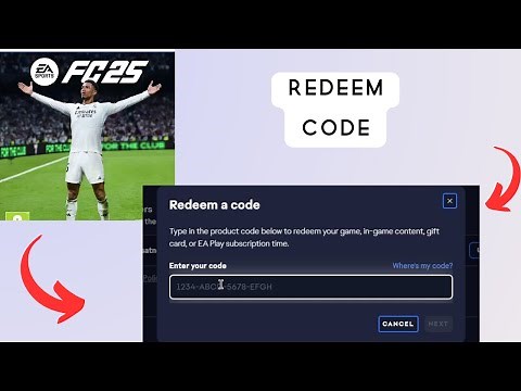 How to Redeem code in FC 25 (FIFA 25)