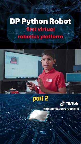 DP PYTHON ROBOT…. 🤖 First Virtual Robotic Platform (Part 2) #dhammikaperera #python #robotics #robotic #virtual #education #programming #programmer #fyp #foryoupage #viral #tiktokviral #learnontiktok #tiktokvlog #original #originalcontent #new #newvideo