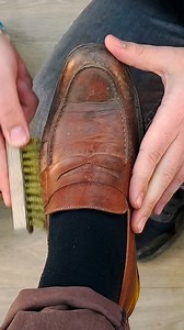 806K views · 7.2K reactions | Old classic dirty shoe cleaning and shine #relax #asmr #shoeshine #satisfying | Peter Shoe Shine | Facebook