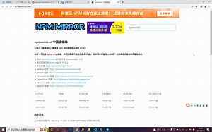 关于淘宝npm镜像站